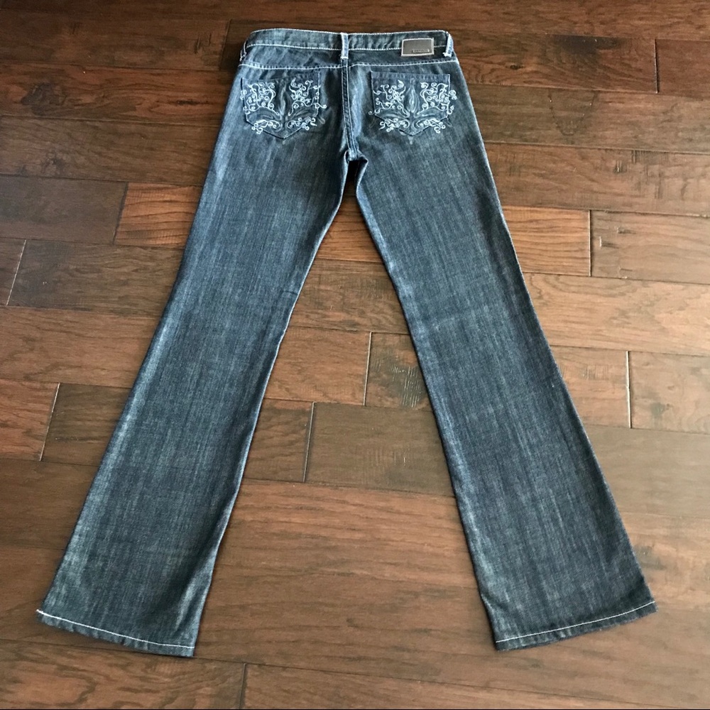 Petrol Jeans Aubrey Floral Pocket Low Rise Jean Size 4